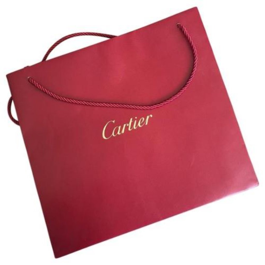 Cartier Authentic Empty Bag Gift Accessory Bag Paper Bag Display Bag Price Cheap